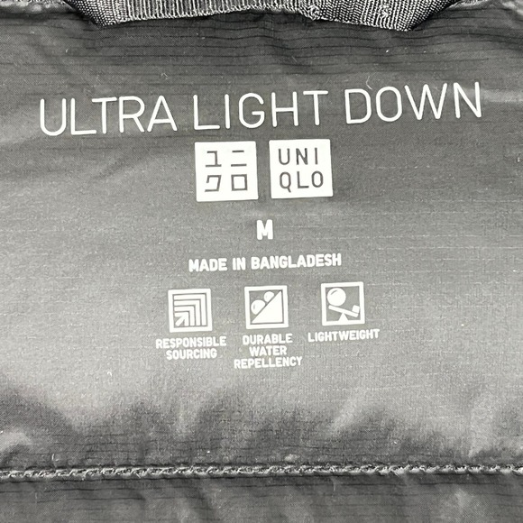 Uniqlo Ultra Light Down Jacket M Packable Lightweight Winter Puffer Essential - Picture 2 of 12